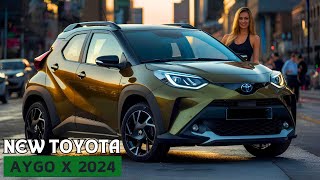 You Wont Believe How Much Car You Get in the AYGO X 2024🔥 [upl. by Nauqe780]