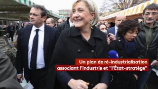 Marine Le Pen en 4 propositions  pouvoir dachat et protectionnisme économique [upl. by Hambley]