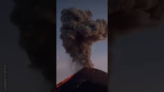 Huge Volcanic Eruption Caught On Camera 🌋 [upl. by Rogerson]