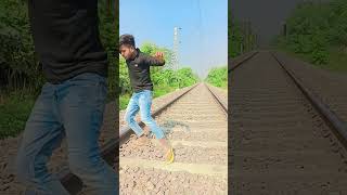 Bhag re bhag bhai😂🤣😱trending comedy fun durgamurti viralvideo funny short train [upl. by Mccord]