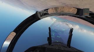 DCS FA18C Hornet  High Off Boresight AIM9X Combat [upl. by Eveivenej]