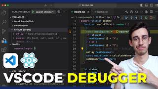 Debug a React app with Visual Studio Code [upl. by Aicnerolf]