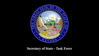 10232024  Secretary of State  Keep Nevada Working Task Force [upl. by Halford450]