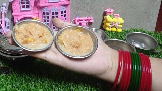 Miniature shemai recipe  mini cooking real food  mini foodkey [upl. by Cooperstein]