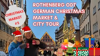 Rothenberg ob der Tauber German Christmas Market  A Fairytale Christmas Market 5 [upl. by Iolande]