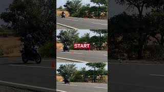 Braking Test Suzuki Gixxer vs Bajaj Pulsar N160 vs Yamaha FZX shorts [upl. by Tali941]