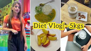 DIET VLOG 🔥 LOSE 5KGS IN 1 WEEK  Fat Lose Diet Plan [upl. by Africa]