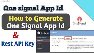 How to Generate OneSignal App Id [upl. by Fugere326]