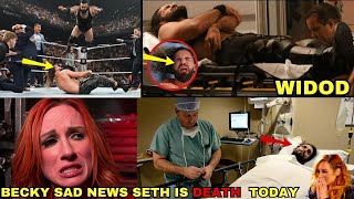 A HEARTBREAKING LOSS💔 WWES BECKY LYNCH MOURNS THE TRAGIC LOSS OF SETH ROLLINS [upl. by Kronfeld731]