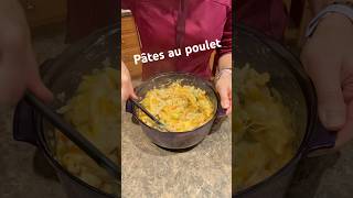 Pâtes au poulet en moins de 30 minutes Certainement tupperware cuisine poulet pâtes [upl. by Tri]