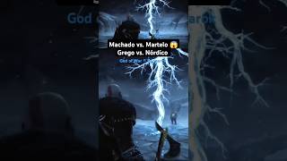 Machado X Martelo 😱 Grego X Nórdico  God of War ® Ragnarok [upl. by Imar]