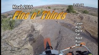 Moab 2016 Dirt Biking Fins and Things [upl. by Parthinia]