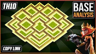 New BEST TH10 HYBRIDTROPHYdefense Base 2020 Town Hall 10 Trophy Base Design  Clash of Clans [upl. by Balas]