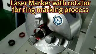 Fiber Laser Engraver for ring braceletLaserengraver lasermachine ringengraver jewelrymarker [upl. by Pinkham859]