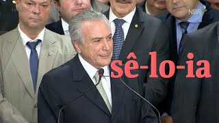 Português em Foco A mesóclise de Temer [upl. by Glenn]