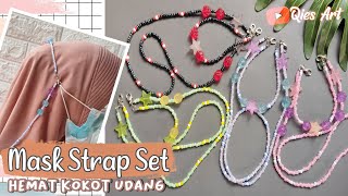 Mask Strap Set Hemat Kokot Udang [upl. by Arracot]