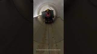 Use a trolley to transport the excavated soil in pipe jacking construction [upl. by Atnoed340]