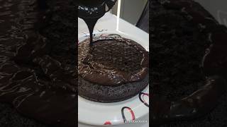 Only three Ingredients Dark chocolate Truffle Cake  oreo cake  cake shorts youtubeshorts [upl. by Baruch]