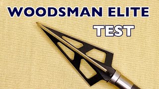 WOODSMAN ELITE 125 gr Broadhead Test [upl. by Llered]