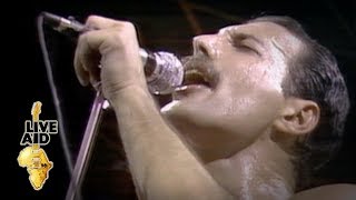 Queen  We Are The Champions Live Aid 1985 [upl. by Haskel38]