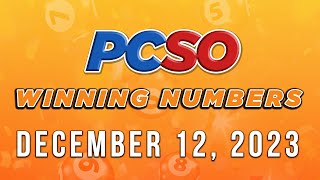 P224M Jackpot Ultra Lotto 658 2D 3D 6D Lotto 642 and Super Lotto 649  December 12 2023 [upl. by Oidacra]