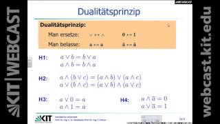 08 Übung 2 Boolesche Algebra Boolesche Funktionen Bestimmung der Normalformen [upl. by Alduino914]