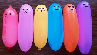 Making Slime with Funny Balloons funnyballoons satisfying [upl. by Oirom]