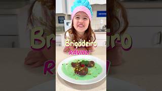 🍫BRIGADEIRO RAVIOLI BY CHEF LIS  FOOD VIDEOS FOR KIDS AND ADULTS  FUNNY TODDLER [upl. by Niriam416]