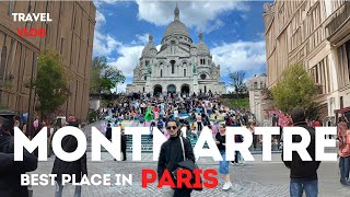 Montmartre Paris  Travel Vlog  2024 [upl. by Jenne622]