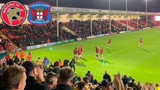 SADDLERS MARCH ONTO ANOTHER WIN  Walsall vs Carlisle United Match Reaction [upl. by Elleinod]