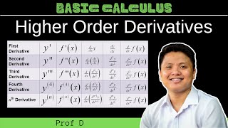 Finding the Higher Order Derivatives  Basic Calculus [upl. by Blum]