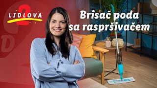 Za čist dom│Aquapur brisač poda sa raspršivačem│Lidlova 2│Lidl Srbija [upl. by Ennis]