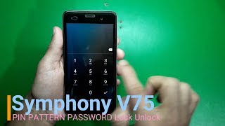 Symphony V75 Screen Lock Unlock [upl. by Poree890]