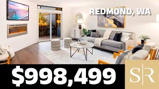 Redmond WA Luxury Home Tour  Waterfront Access to Lake Sammamish Marrymoor Park amp More [upl. by Stalker249]