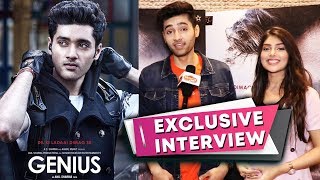 GENIUS Movie  Utkarsh Sharma And Ishita Exclusive Interview [upl. by Oicneserc138]