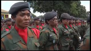 RDC🇨🇩  Fin de la formation pour 431 SousLieutenants finalistes à lAcademie militaire de Kananga [upl. by Douglass]