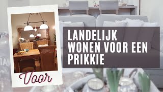 Landelijk Wonen Voor Een Prikkie  Binnenkijken Landelijk Interieur [upl. by Eissolf]