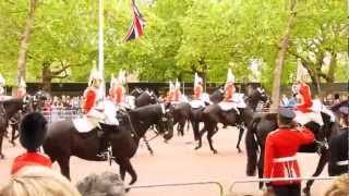 The Queens Birthday Parade Trooping the Colour 2012 [upl. by Gausman654]