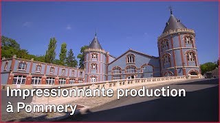 Impressionnante production à Pommery [upl. by Dilly]