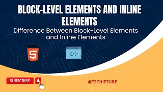 Blocklevel Elements and Inline Elements  Difference Between Blocklevel and Inline Elements 2024 [upl. by Casaleggio]