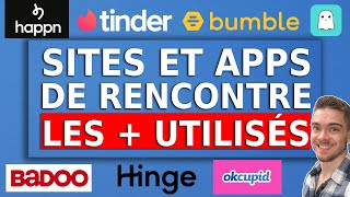 Classement  Les 12 Apps amp Sites de Rencontres Gratuits les Plus Utilisés en France [upl. by Llerud]