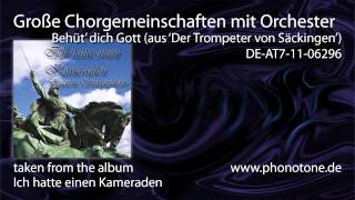 Große Chorgemeinschaft mit Orchester  Behüt dich Gott aus Der Trompeter von Säckingen [upl. by Hildegarde878]