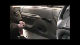 Replacing interior door handles on a 1996 Ford F250 [upl. by Rausch209]