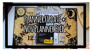 Planner Update  Nov Flip Through [upl. by Arramas]