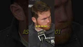 Canelo Calls Oscar De La Hoya a LOW LIFE [upl. by Einaeg]