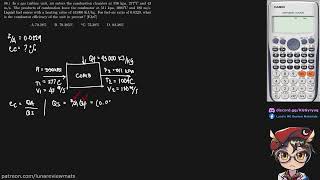 In a gas turbine unit air enters the combustion chamber at 550 kpa 277°C and 43 ms The produc [upl. by Aisan345]