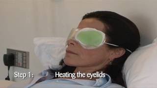 Instructional video How to use the Eyecure eye mask English version [upl. by Aimek]