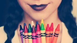 DIY Lipstick out of CRAYONS SofiaStyled [upl. by Eibreh]