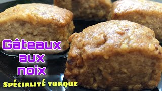 🍎❤️ SPÉCIALITÉ TURQUE SUCRÉE  GÂTEAUX AU NOIX IMBIBÉS AU SIROP DE SUCRE [upl. by Julita691]