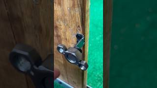 Simple idea with automatic gate latch lock  mechanism lock  DIY  sliding gate  New style [upl. by Leanna]